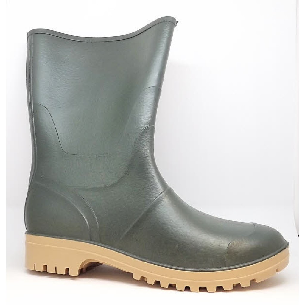 H-Gummistiefel PVC   oliv Ma-cri