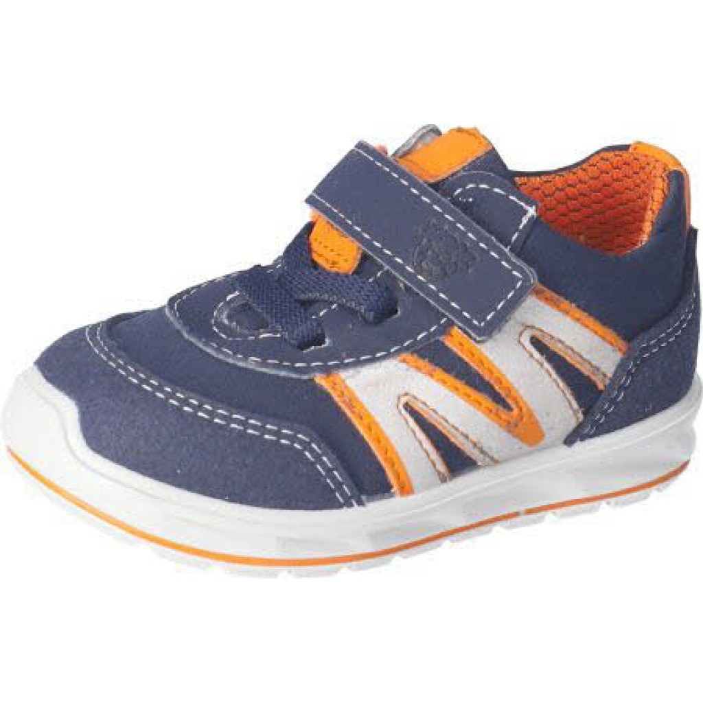 B Klette Synth       blau orange