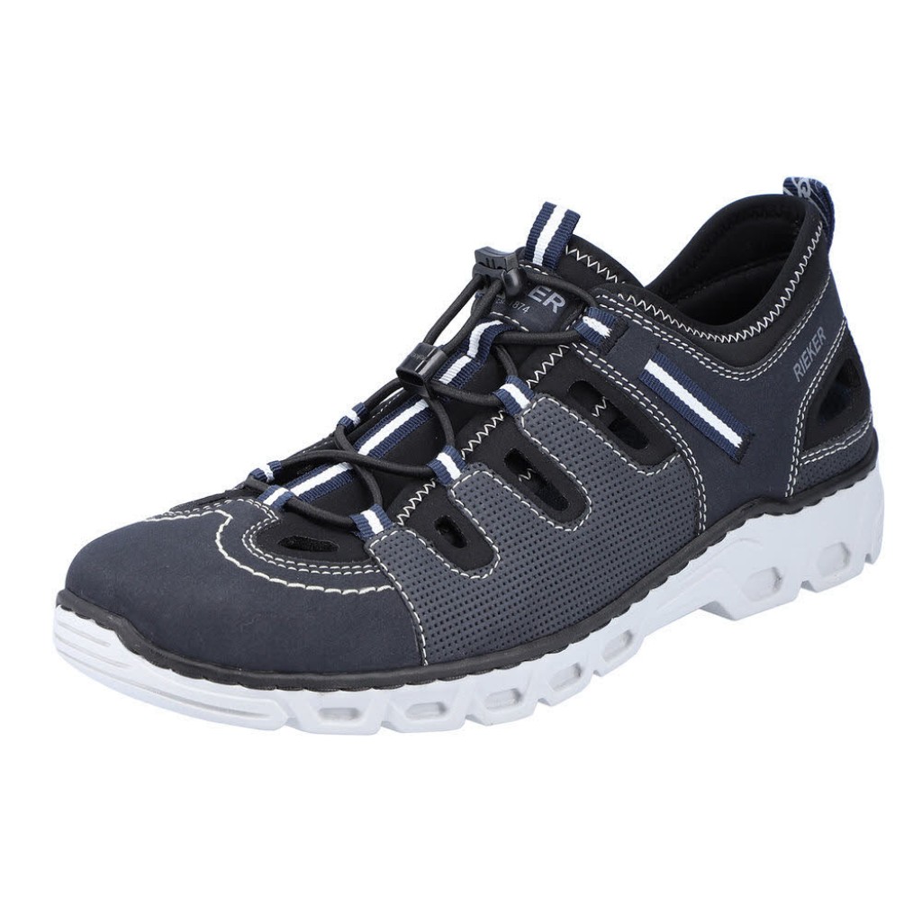 H TrekSandale Synth  blau