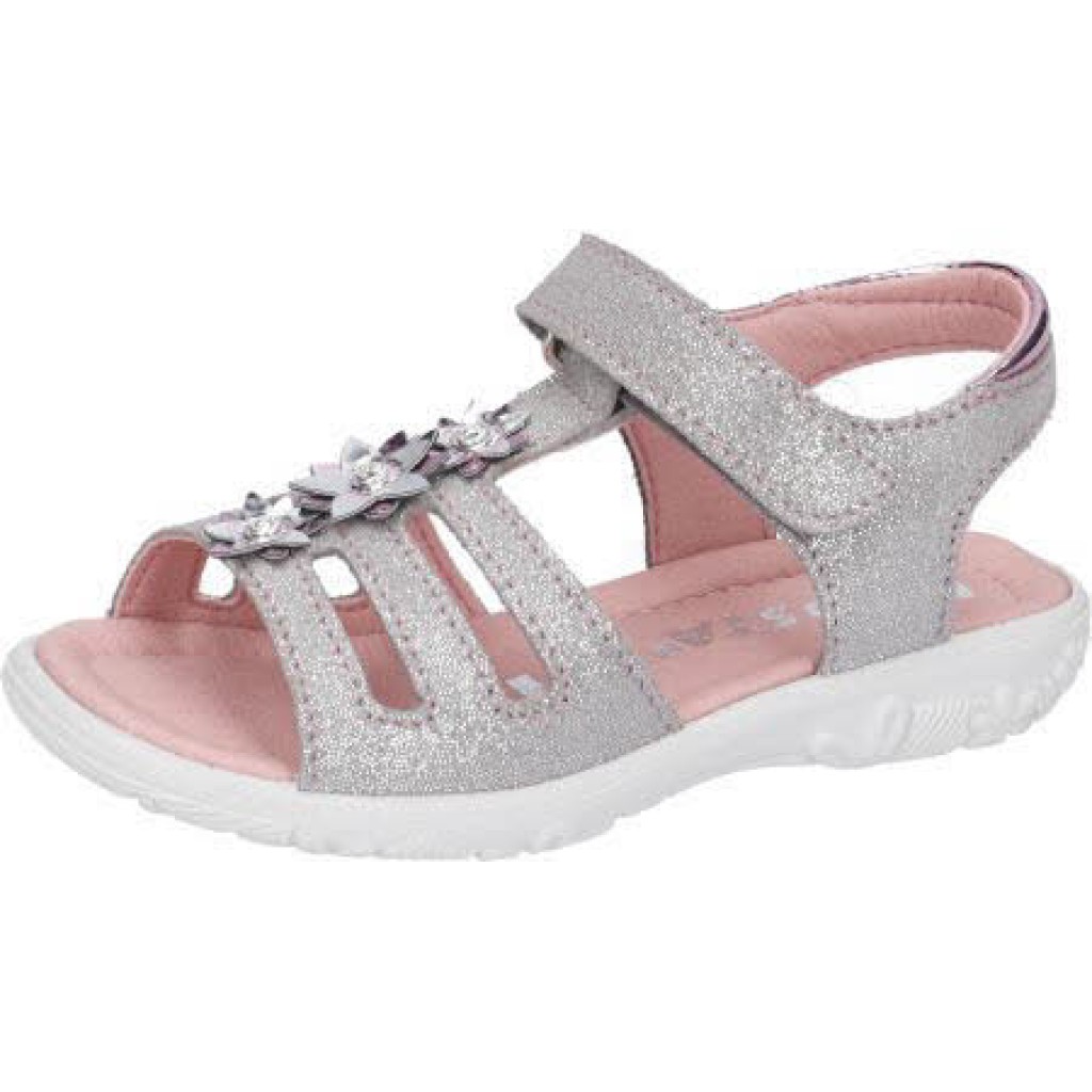 M Sandale Synth      grau rosa