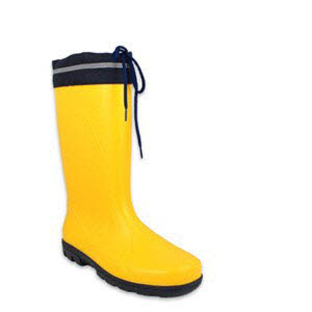 D-Gummistiefel PVC   gelb