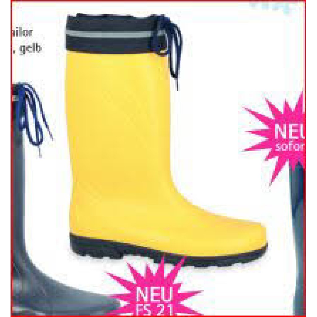 D-Gummistiefel PVC   gelb
