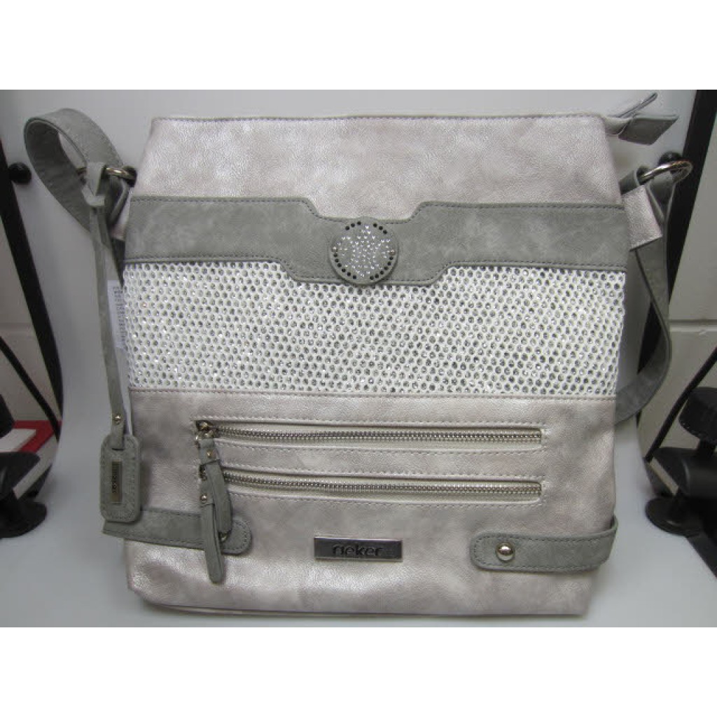 Rieker Handtasche    grau-kombi