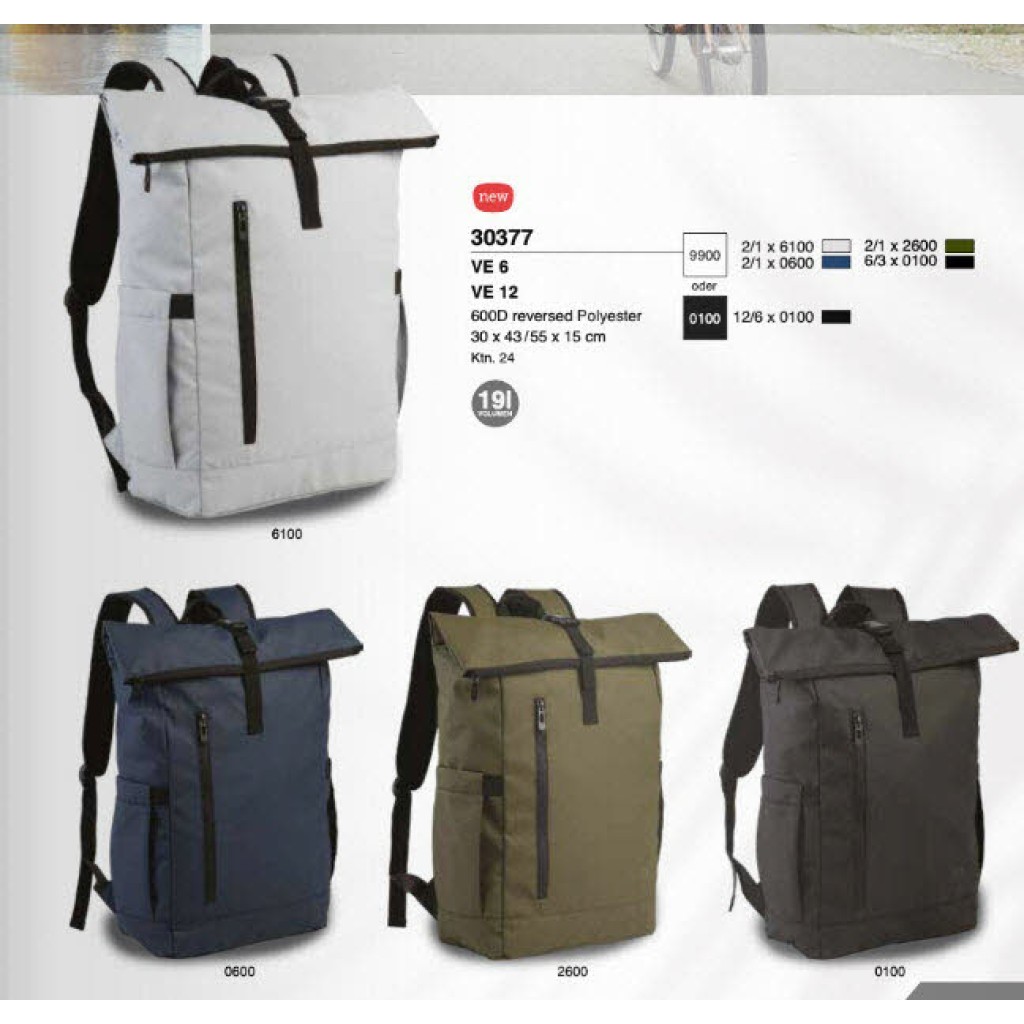 Roll-Top Rucksack